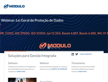 Tablet Screenshot of modulo.com